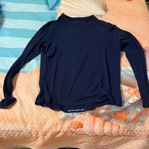 lululemon athletica Long Sleeve Crew in Navy